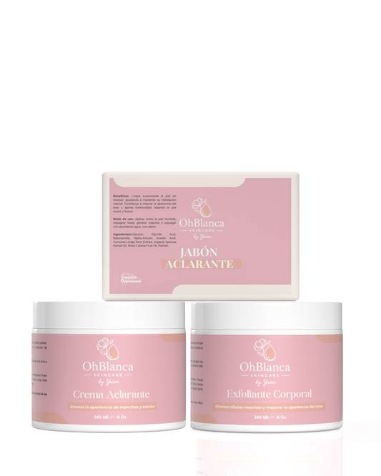 Kit Aclarante 3 pasos